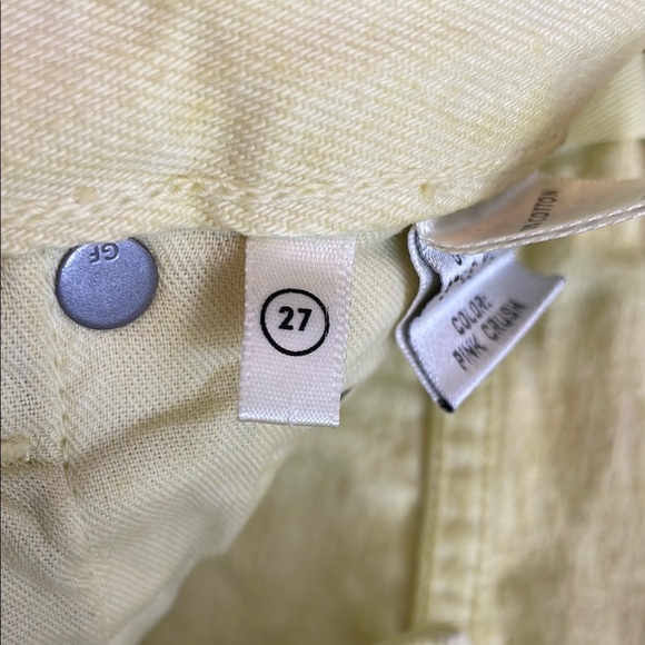 Grlfrnd Mica Gradient Yellow/White/Pink Jeans 27 - Picture 12 of 15